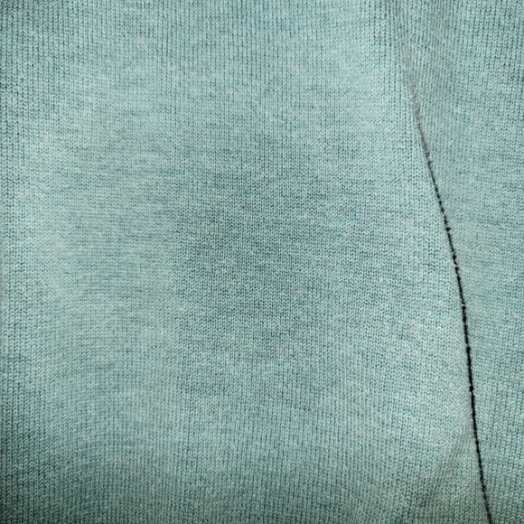 Teal sweater v-neck - Picture 2 of 4